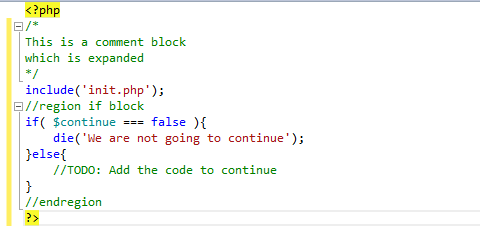 code highlighting